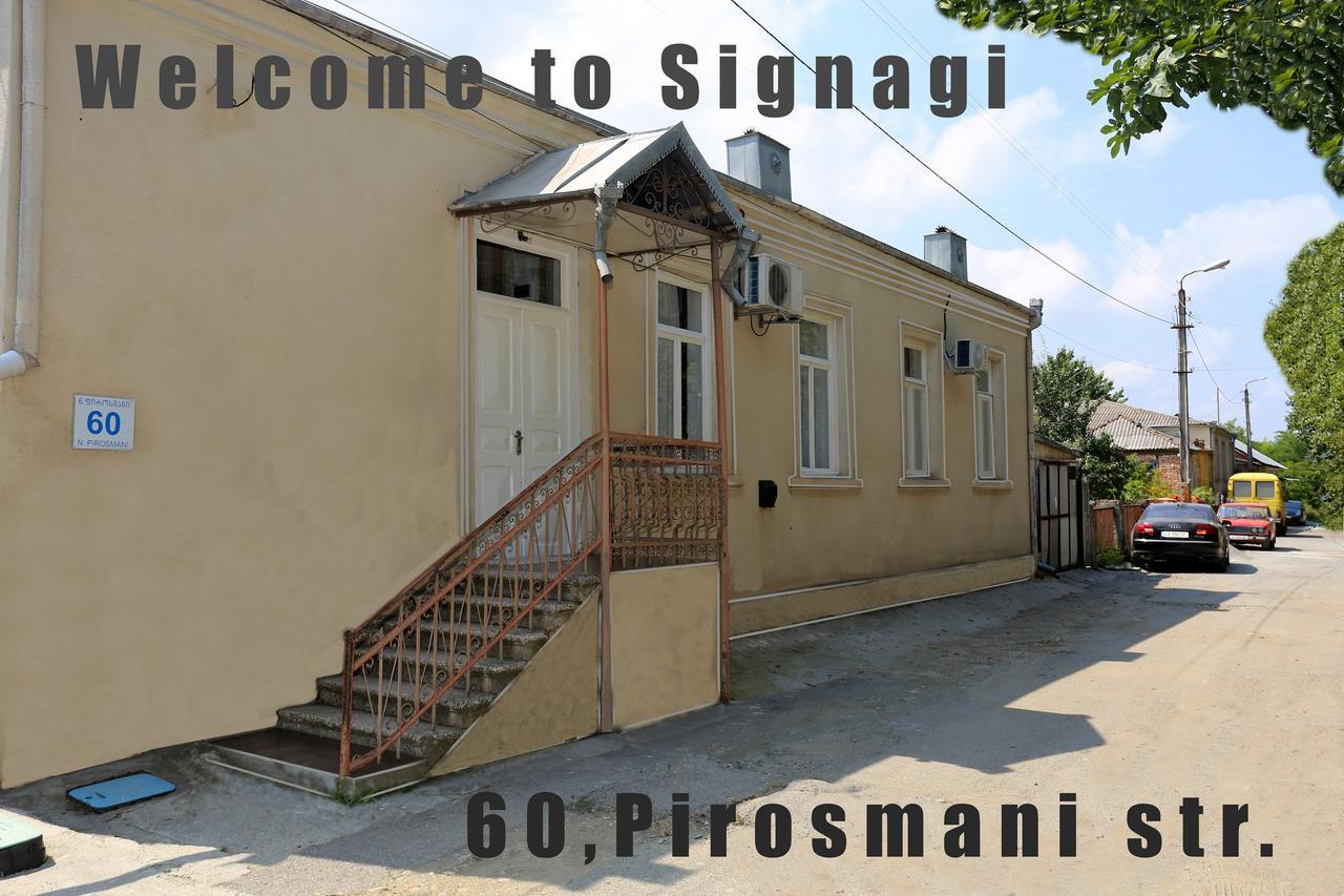 Guest House Pirosmani 60 Sighnaghi Exteriör bild